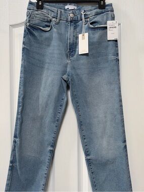 Good American Slim Light Wash Jeans